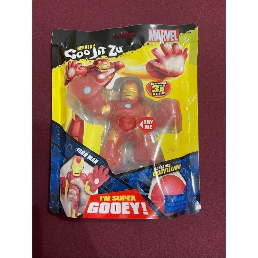 Heroes of Goo Jit Zu Marvel Iron Man Action Figure